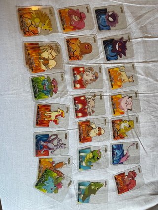 Lote Tarjetas Pokemon Lamincards Edibas Mewtwo