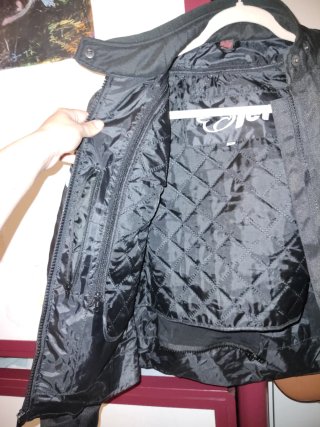 Chaqueta Moto Jet Talla S con Forro y Protecciones