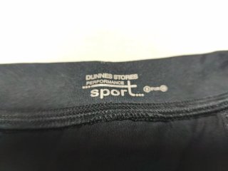 Mallas deportivas negras y azules