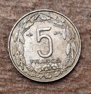 3 Monedas Africa Ecuatorial Francesa(Camerún) 1958