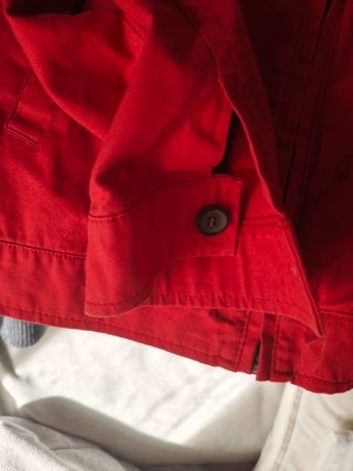 Cazadora roja primavera niño
