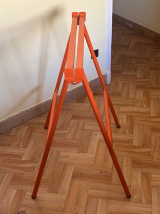 10 caballetes metálicos de acero