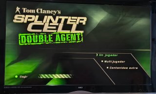 🇨🇵🇪🇸 Splinter Cell Double Agent Xbox 360