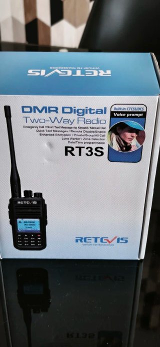 Retevis rt3s + Hotspot