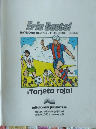 Cómic Eric Castle, ¡Tarjeta Roja!