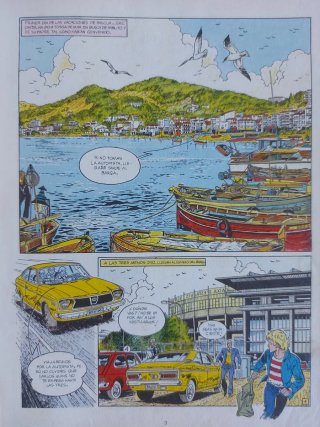 Cómic Eric Castle, ¡Tarjeta Roja!