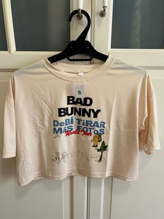 Camiseta Bad Bunny Debí Tirar Más Fotos World Tour