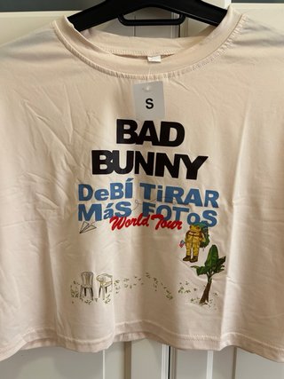 Camiseta Bad Bunny Debí Tirar Más Fotos World Tour
