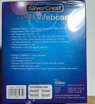 Webcam USB SilverCrest