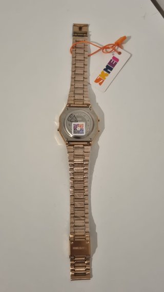 Reloj Digital Retro Vintage Oro Rosa