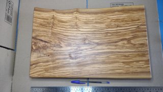 Tagliere grande in legno di ulivo - artigianale