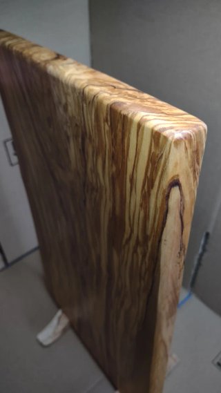 Tagliere grande in legno di ulivo - artigianale