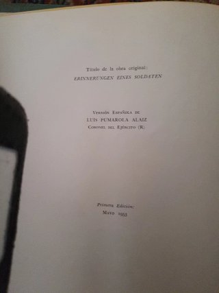 Recuerdos de un soldado