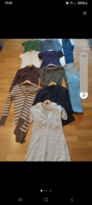 Lote Ropa Mujer Verde y Morado