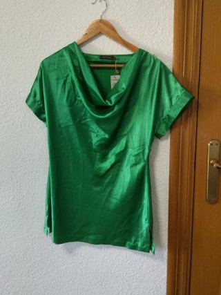 Blusa verde ZENDRA