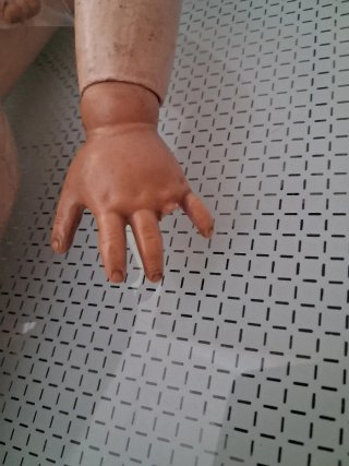 Muñeca antigua 37 cm.