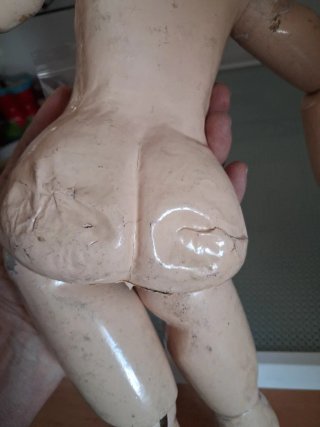 Muñeca antigua 37 cm.