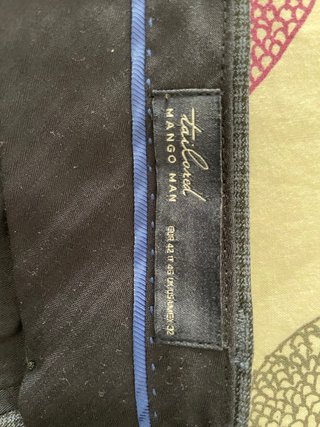 Traje Mango Azul