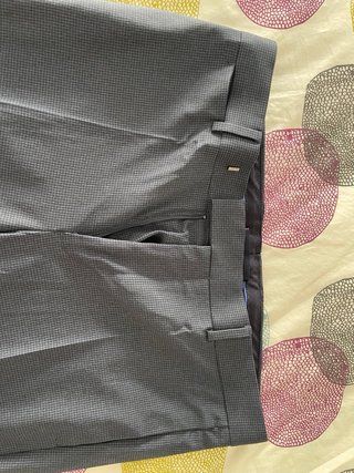 Traje Mango Azul