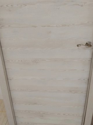 Lote 2 puertas grises  con tapetas y manetas