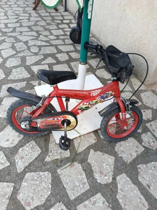 Bicicleta infantil Rayo McQueen
