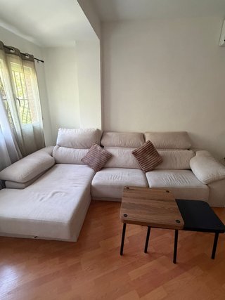 Sofá Chaise Longue Dandy-Banak Beige