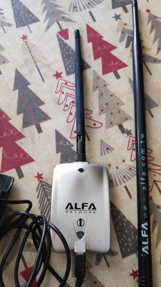 Adaptador WiFi USB Alfa AWUS036H Alta Potencia