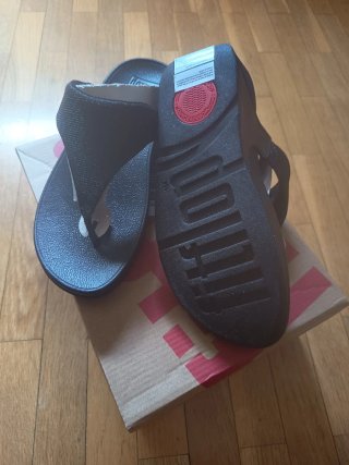 Sandalias negras mujer