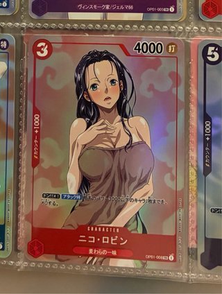 Nico Robin One Piece Carta Custom