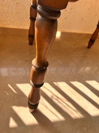 Mesa extensible madera maciza
