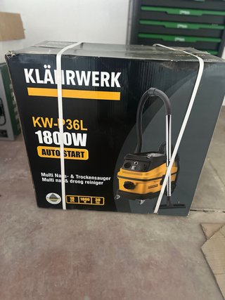 Aspirador industrial KläRWERK KW-P36L 1800W
