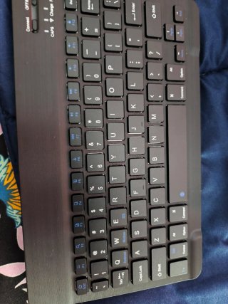 Tablet, Teclado, Funda y Ratón Gris