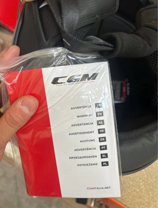 Casco CGM 116A Air Mono Negro Mate XXXL