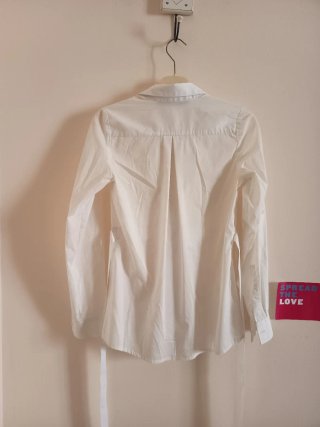 Camicia Kaos bianca con rouches