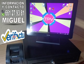 TPV TACTIL COMPLETO HOSTELERIA 661279381 MIGUEL