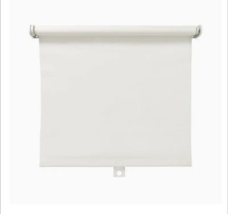 NUEVO, IKEA Estor de ALGODÓN 100 % blanco, Isdans