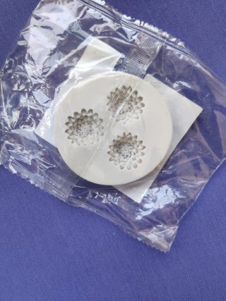 Molde Silicona Flores Crisantemos