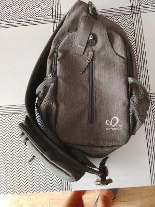 Bandolera Waterfly Unisex Gris