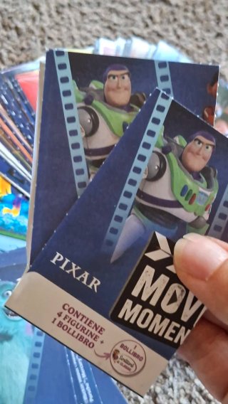 Lotto carte collezionismo Pixar Movie Moments