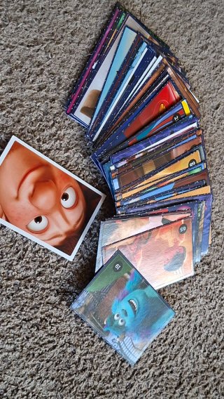Lotto carte collezionismo Pixar Movie Moments