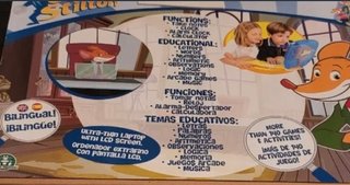 Ordenador Infantil Gerónimo Stilton Bilingüe