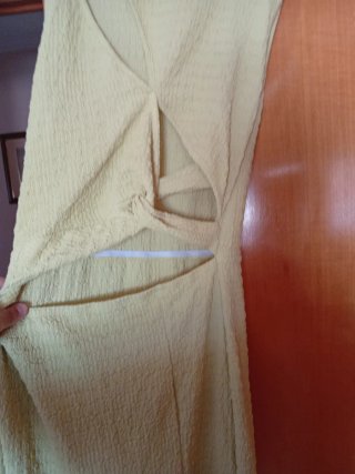 Vestido largo verde de verano
