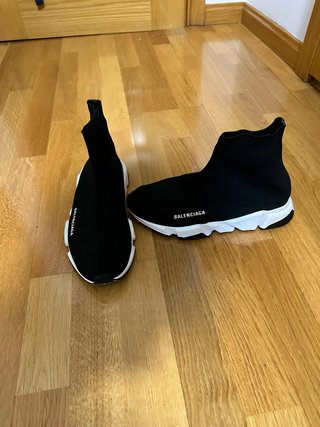 Zapatillas Balenciaga Negras y Blancas