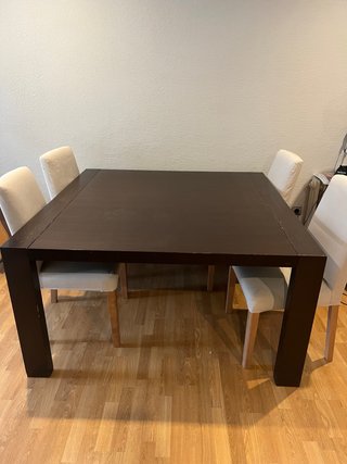 Mesa Comedor 140x140 Madera