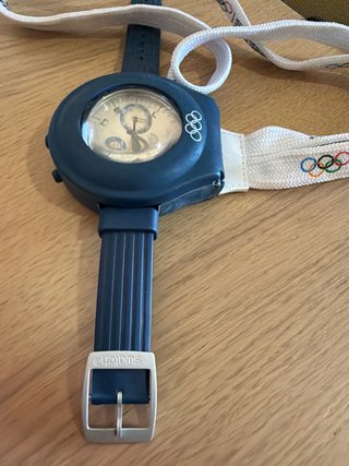 Swatch Irony Olympics 2004 + custodia con lente d'ingrandimento COLLEZIONE