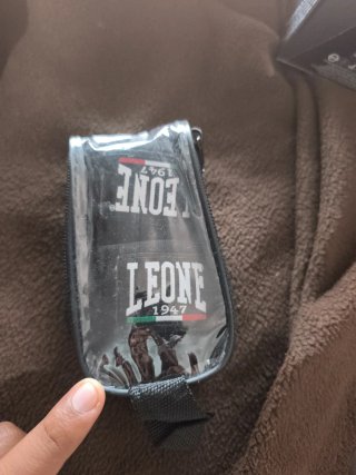Guantes Boxeo Leone 14oz Negro