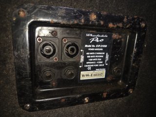Subwoofer Doble Wharfedale Pro EVP 215SB