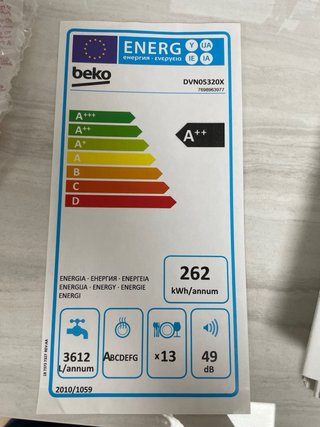 Lavavajillas Beko