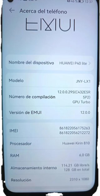 Huawei P40 lite Verde + Cargador