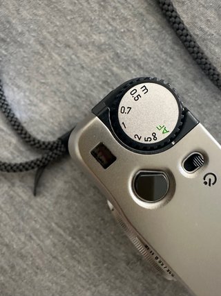 Contax Tvs Cámara Compacta Plata
